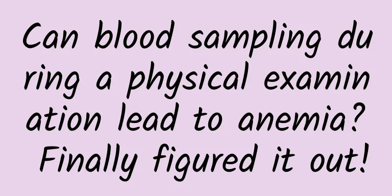 Can blood sampling during a physical examination lead to anemia? Finally figured it out!