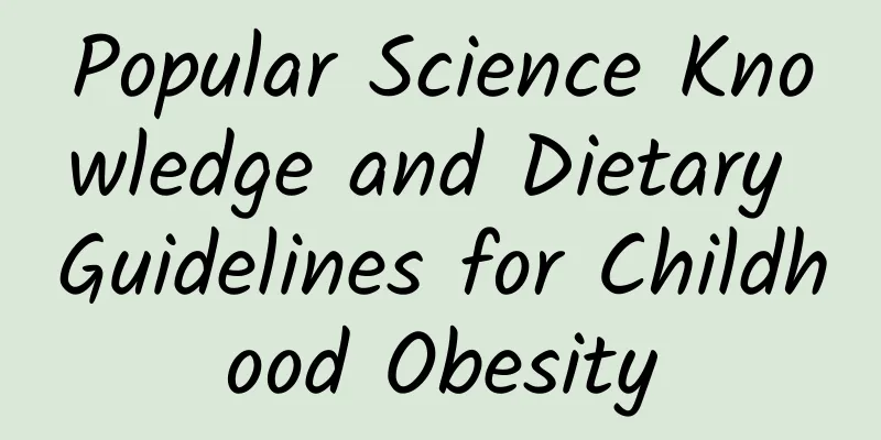 Popular Science Knowledge and Dietary Guidelines for Childhood Obesity