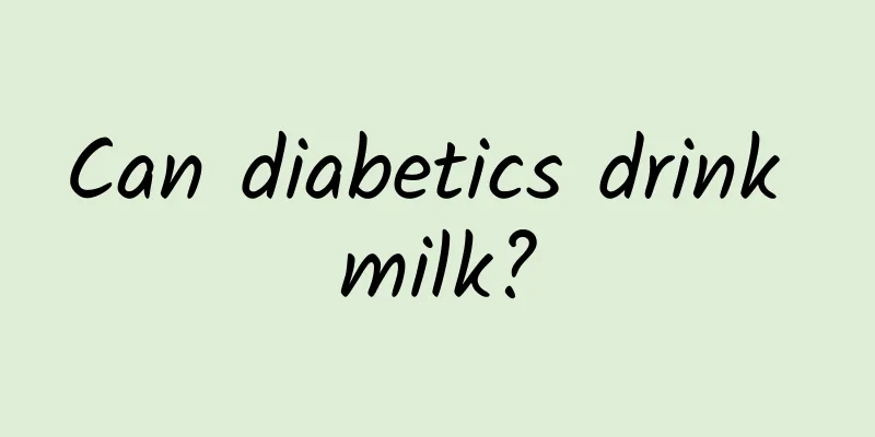 Can diabetics drink milk?