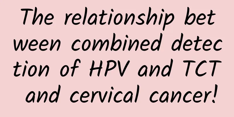 The relationship between combined detection of HPV and TCT and cervical cancer!