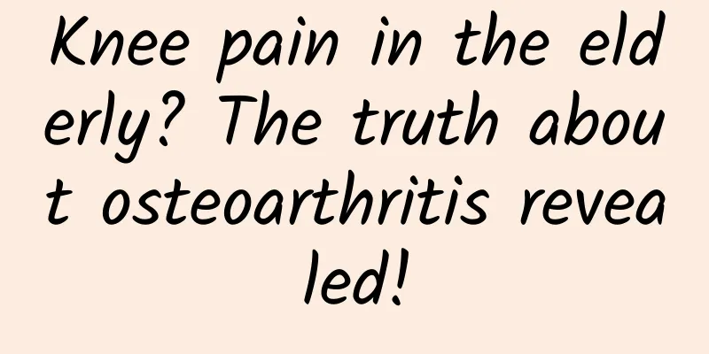 Knee pain in the elderly? The truth about osteoarthritis revealed!