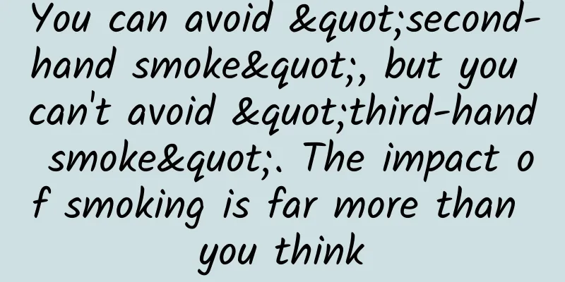 You can avoid "second-hand smoke", but you can't avoid "third-hand smoke". The impact of smoking is far more than you think