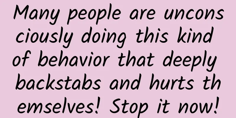 Many people are unconsciously doing this kind of behavior that deeply backstabs and hurts themselves! Stop it now!