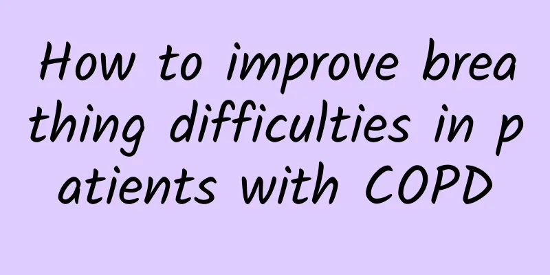 How to improve breathing difficulties in patients with COPD