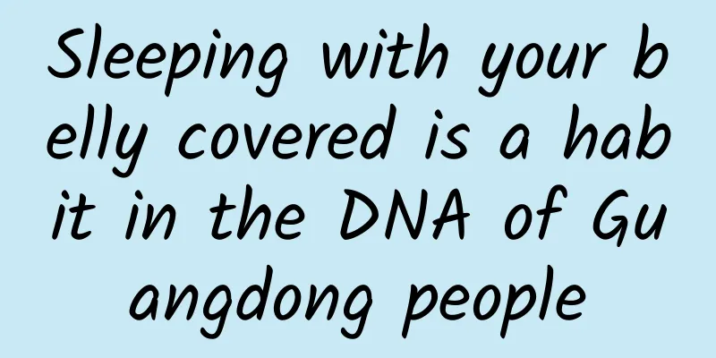 Sleeping with your belly covered is a habit in the DNA of Guangdong people