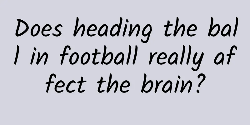 Does heading the ball in football really affect the brain?