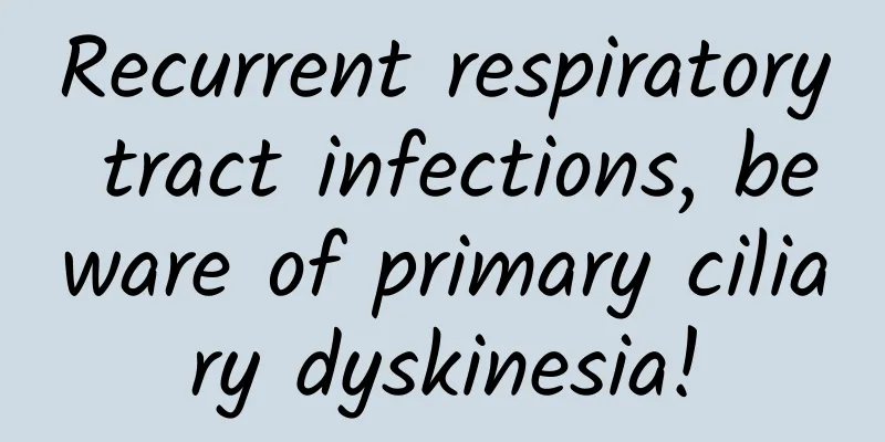 Recurrent respiratory tract infections, beware of primary ciliary dyskinesia!