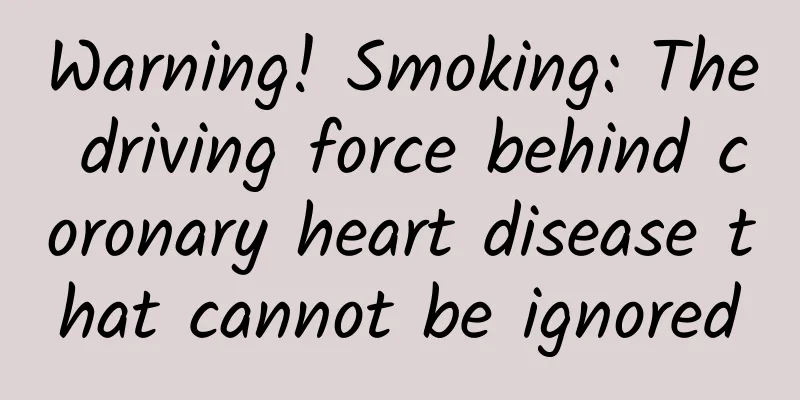 Warning! Smoking: The driving force behind coronary heart disease that cannot be ignored