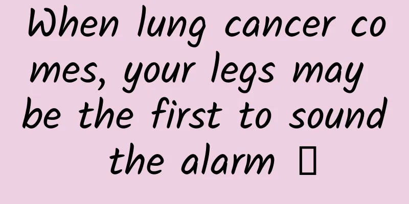 When lung cancer comes, your legs may be the first to sound the alarm →