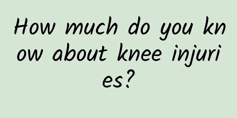 How much do you know about knee injuries?