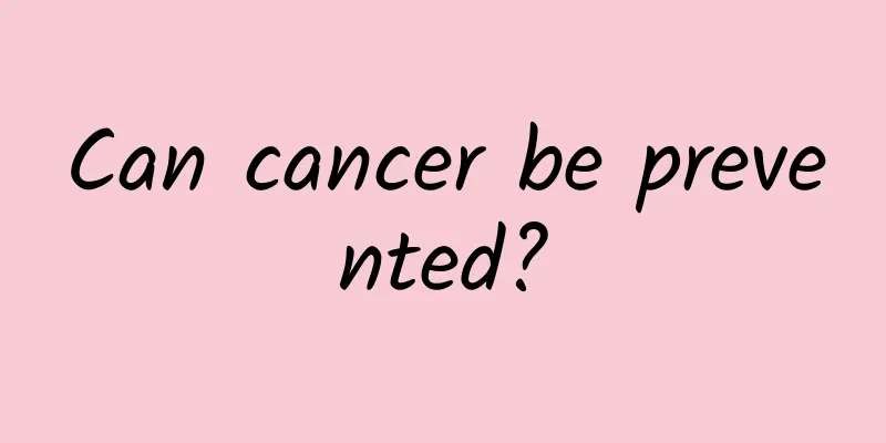 Can cancer be prevented?