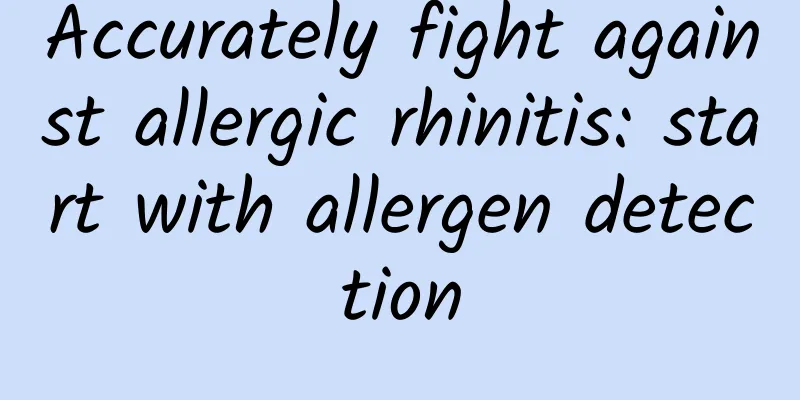 Accurately fight against allergic rhinitis: start with allergen detection