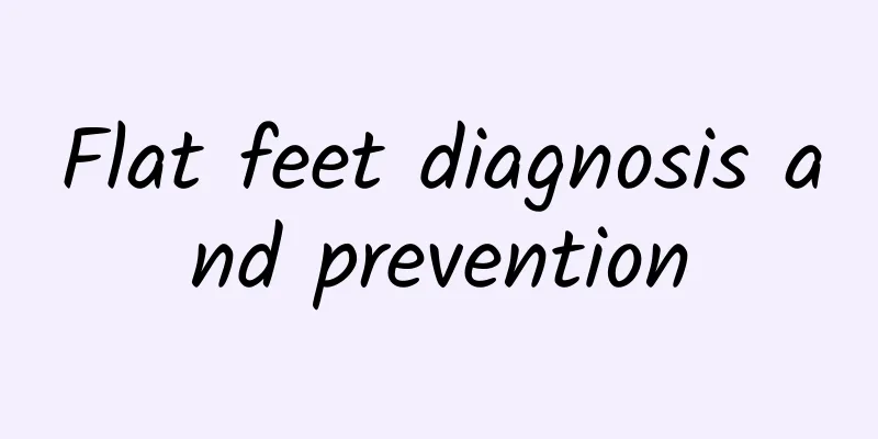 Flat feet diagnosis and prevention