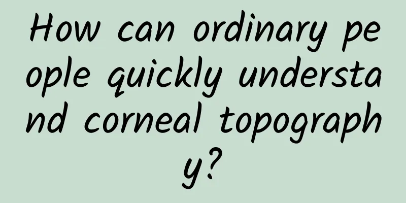 How can ordinary people quickly understand corneal topography?