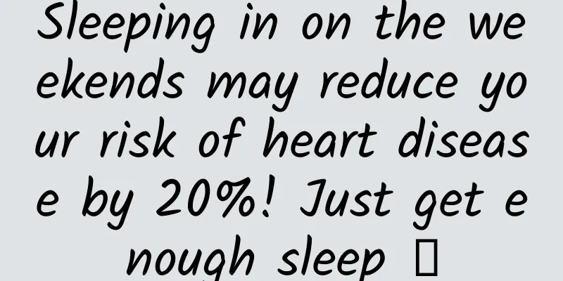 Sleeping in on the weekends may reduce your risk of heart disease by 20%! Just get enough sleep →