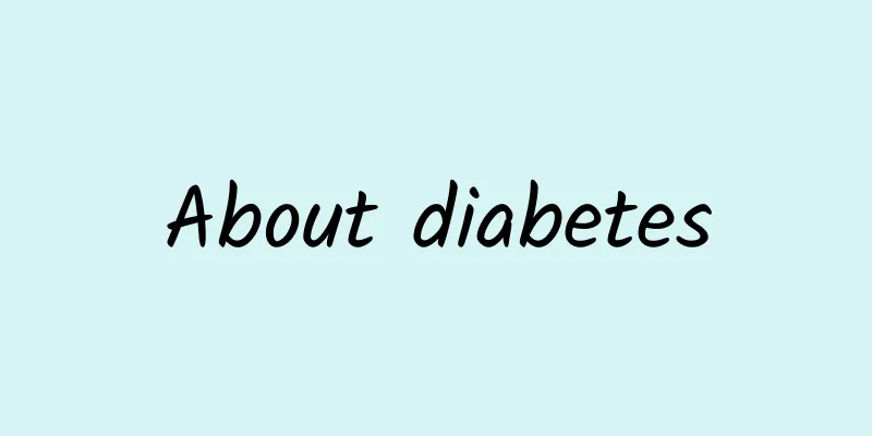 About diabetes