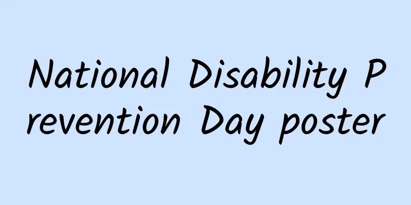 National Disability Prevention Day poster