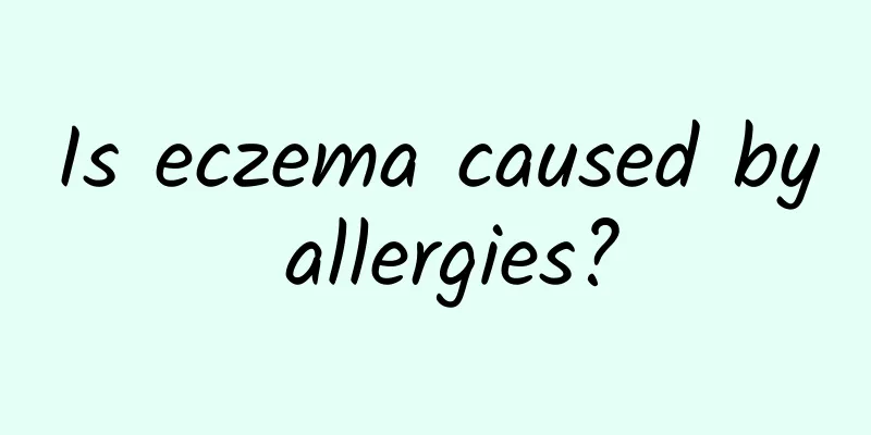 Is eczema caused by allergies?