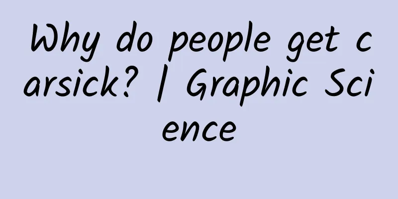 Why do people get carsick? | Graphic Science