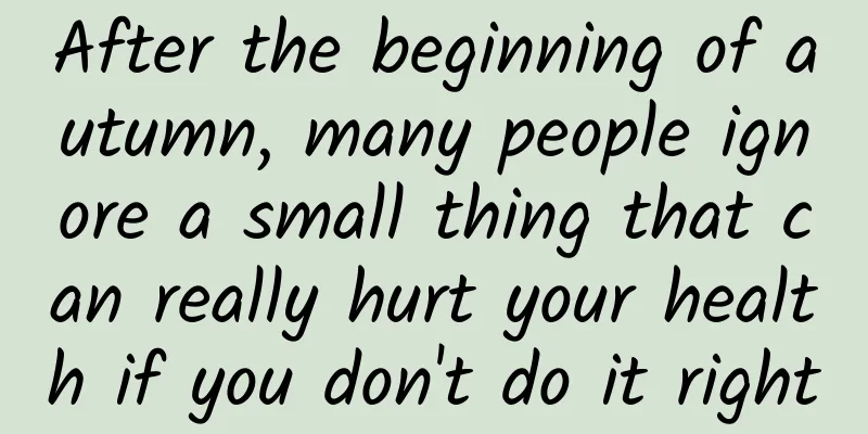 After the beginning of autumn, many people ignore a small thing that can really hurt your health if you don't do it right