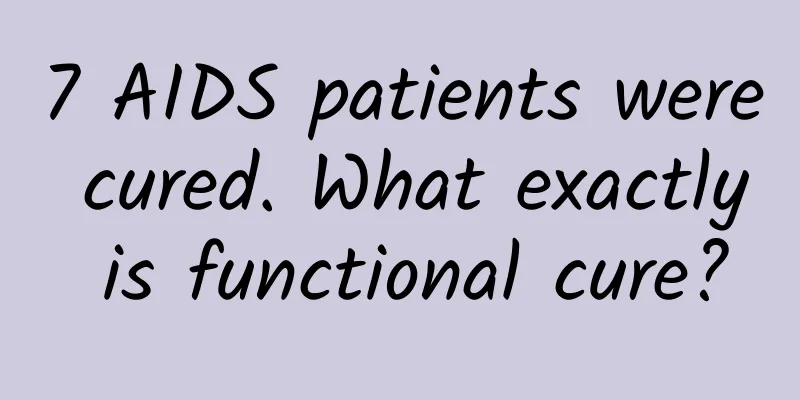 7 AIDS patients were cured. What exactly is functional cure?