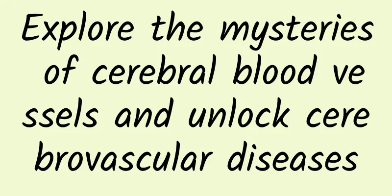 Explore the mysteries of cerebral blood vessels and unlock cerebrovascular diseases