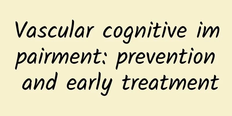 Vascular cognitive impairment: prevention and early treatment