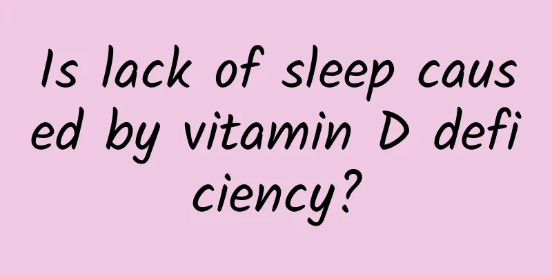 Is lack of sleep caused by vitamin D deficiency?