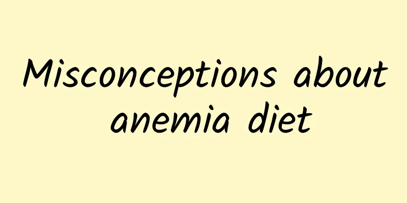 Misconceptions about anemia diet