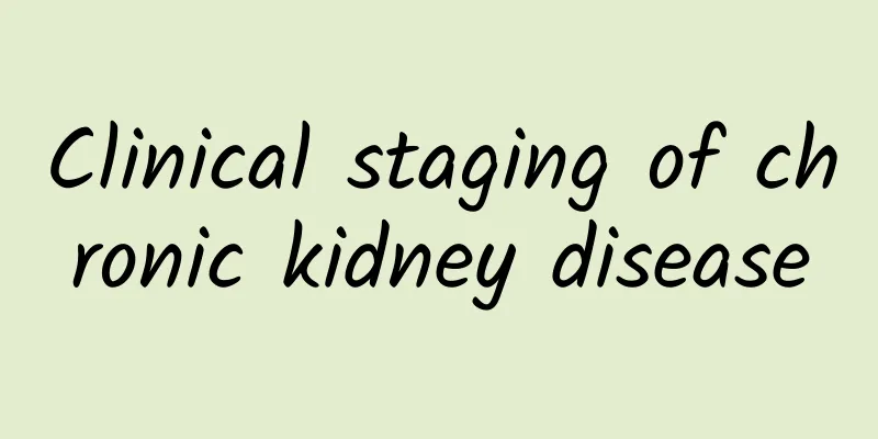 Clinical staging of chronic kidney disease