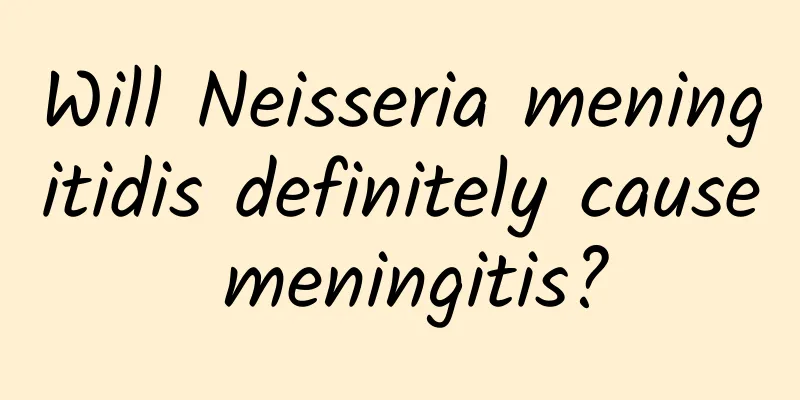 Will Neisseria meningitidis definitely cause meningitis?