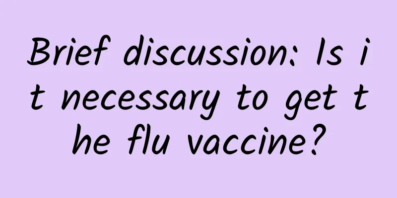 Brief discussion: Is it necessary to get the flu vaccine?
