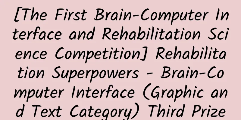 [The First Brain-Computer Interface and Rehabilitation Science Competition] Rehabilitation Superpowers - Brain-Computer Interface (Graphic and Text Category) Third Prize