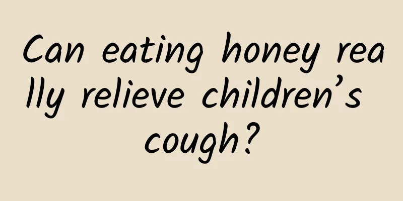 Can eating honey really relieve children’s cough?