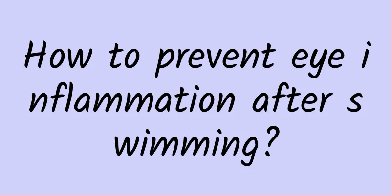 How to prevent eye inflammation after swimming?