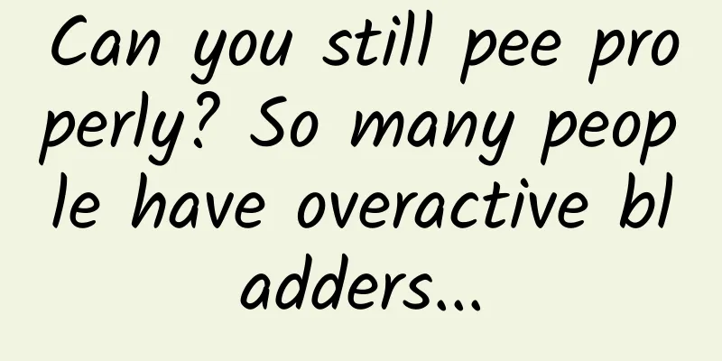 Can you still pee properly? So many people have overactive bladders...