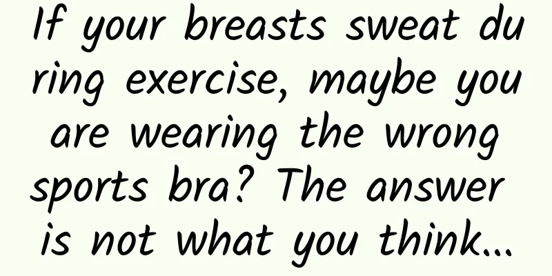 If your breasts sweat during exercise, maybe you are wearing the wrong sports bra? The answer is not what you think...