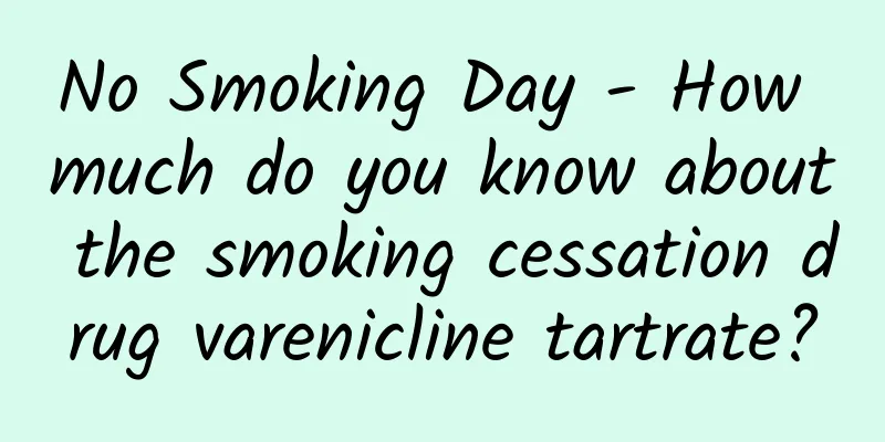 No Smoking Day - How much do you know about the smoking cessation drug varenicline tartrate?
