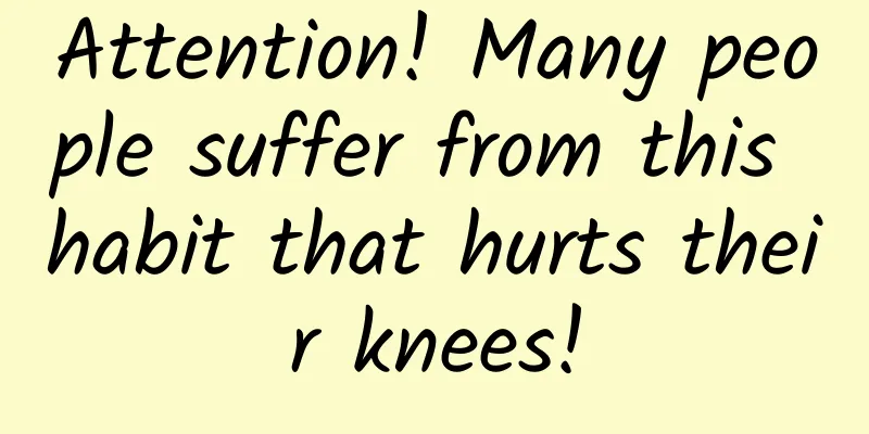 Attention! Many people suffer from this habit that hurts their knees!