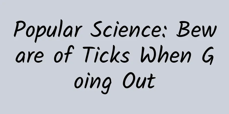 Popular Science: Beware of Ticks When Going Out