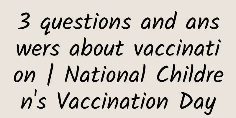 3 questions and answers about vaccination | National Children's Vaccination Day