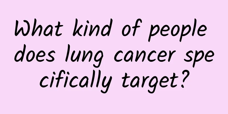 What kind of people does lung cancer specifically target?