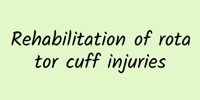 Rehabilitation of rotator cuff injuries