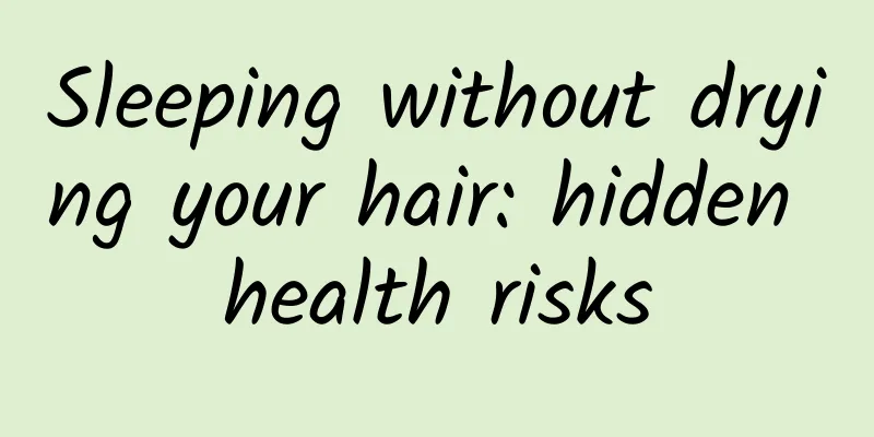 Sleeping without drying your hair: hidden health risks