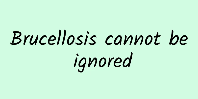 Brucellosis cannot be ignored