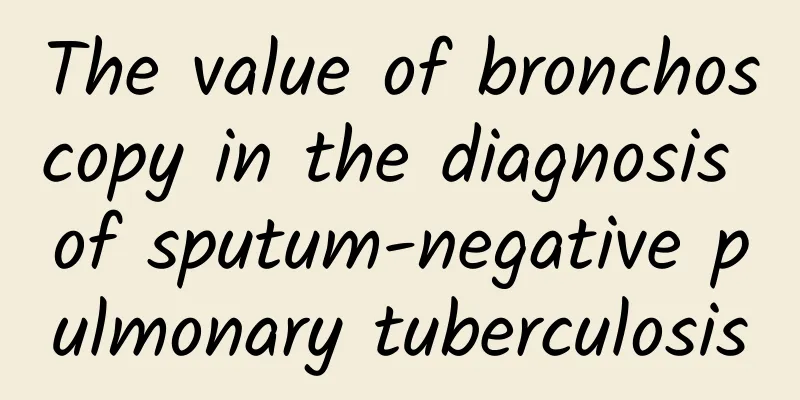 The value of bronchoscopy in the diagnosis of sputum-negative pulmonary tuberculosis