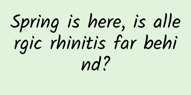 Spring is here, is allergic rhinitis far behind?