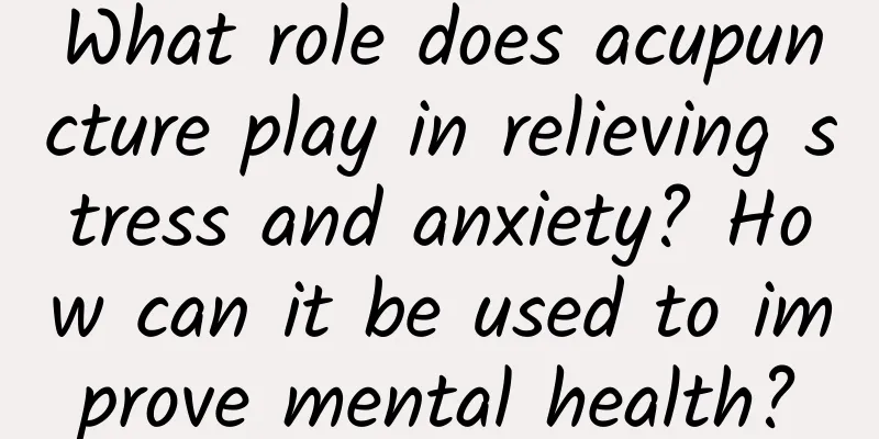 What role does acupuncture play in relieving stress and anxiety? How can it be used to improve mental health?