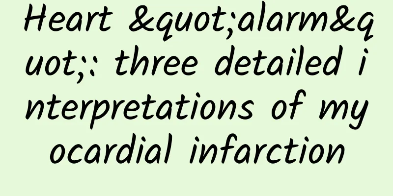 Heart "alarm": three detailed interpretations of myocardial infarction
