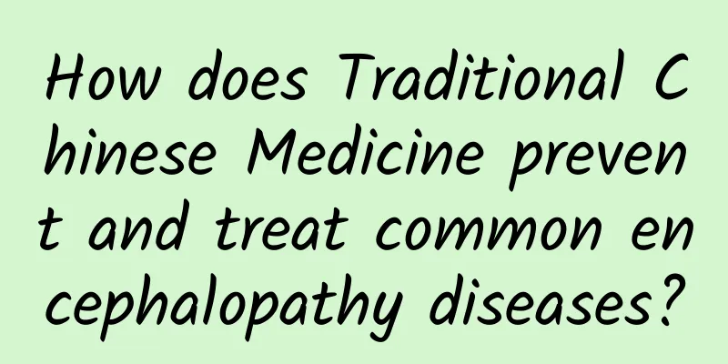 How does Traditional Chinese Medicine prevent and treat common encephalopathy diseases?